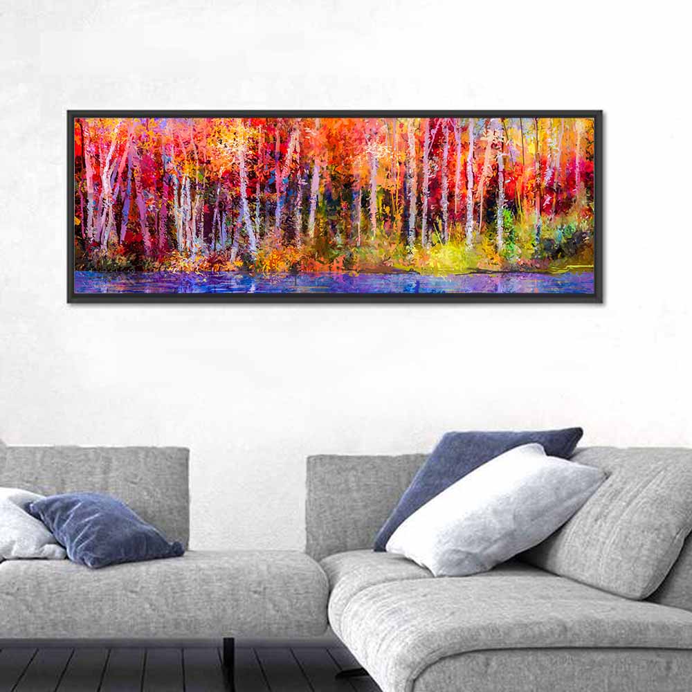 Colorful Forest Wall Art