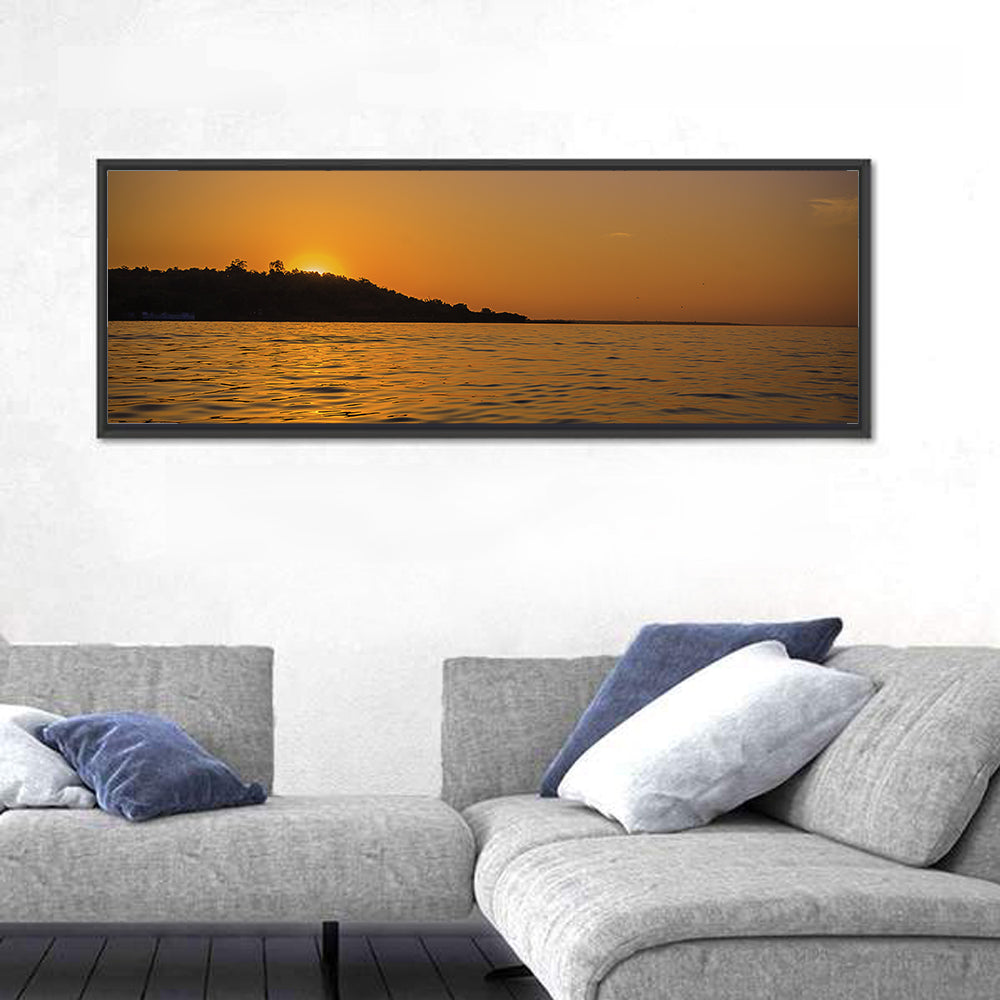 Bhopal Lake at Sunset Wall Art
