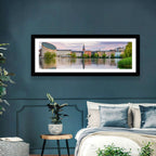 Copenhagen Lake at Sunset Wall Art