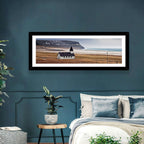 Icelandic Church with Dark Steeple Wall Art