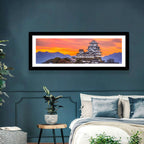 Himeji Castle at Sunrise Wall Art