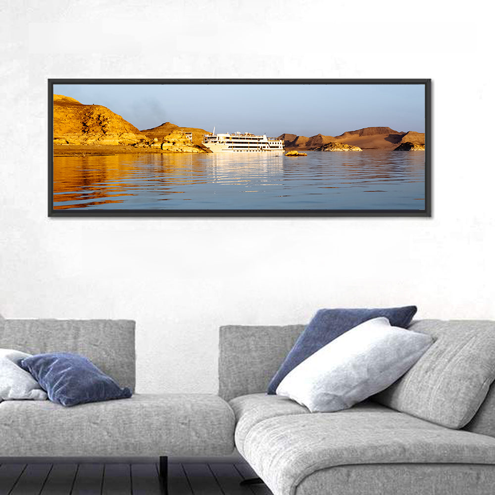 Cruise Ship in Lake Nasser Wall Art