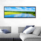 Blue River Meadow Wall Art
