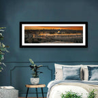 Jerusalem Sunset Over Temple Mount Wall Art