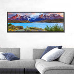 Lake Pehoe at Dawn Wall Art