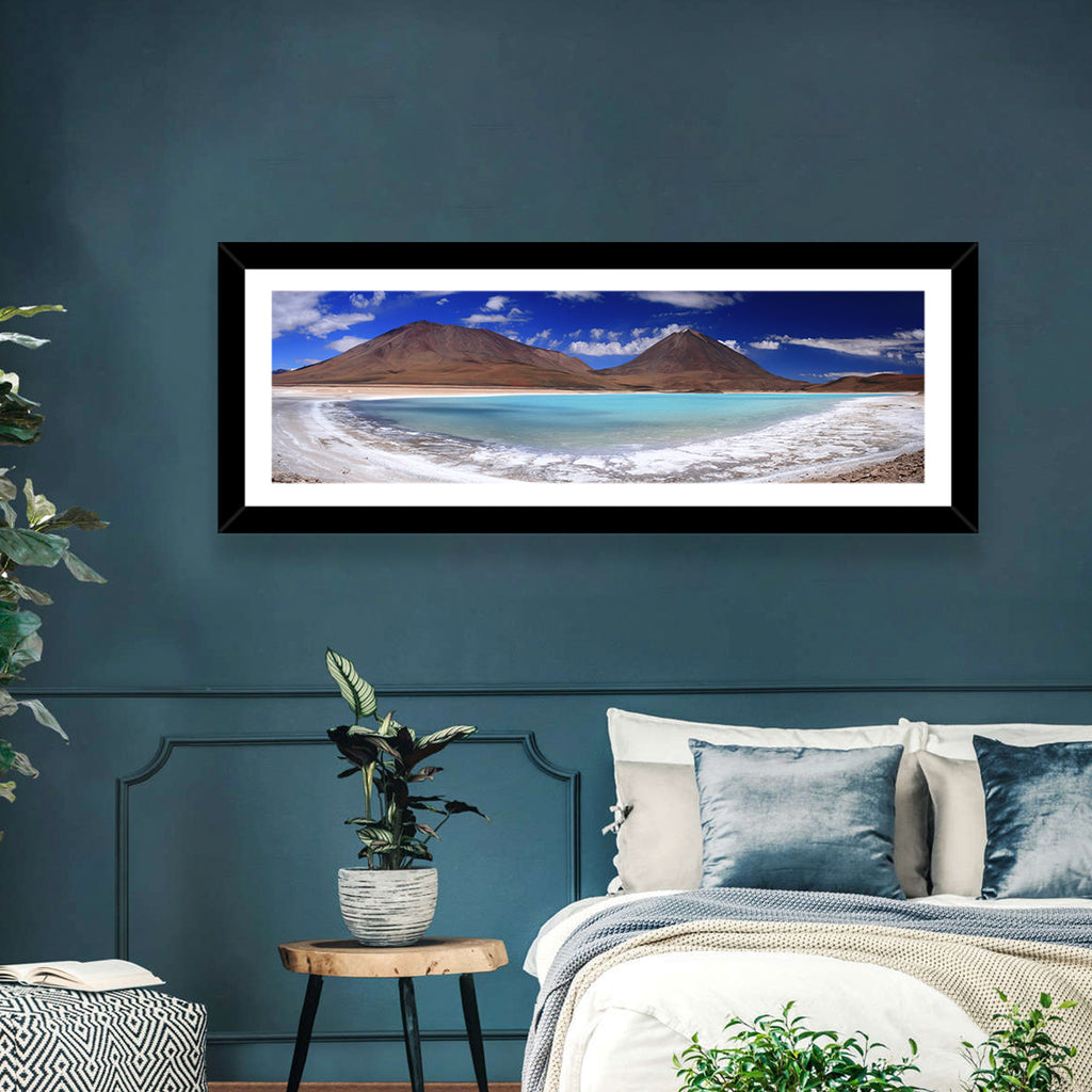 Laguna Verde Turquoise Lake and Licancabur Wall Art