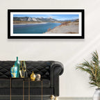 Mount Aeolus Over Athabasca Riverbank Wall Art