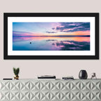 Lake Bolsena Sunset Reflection Wall Art