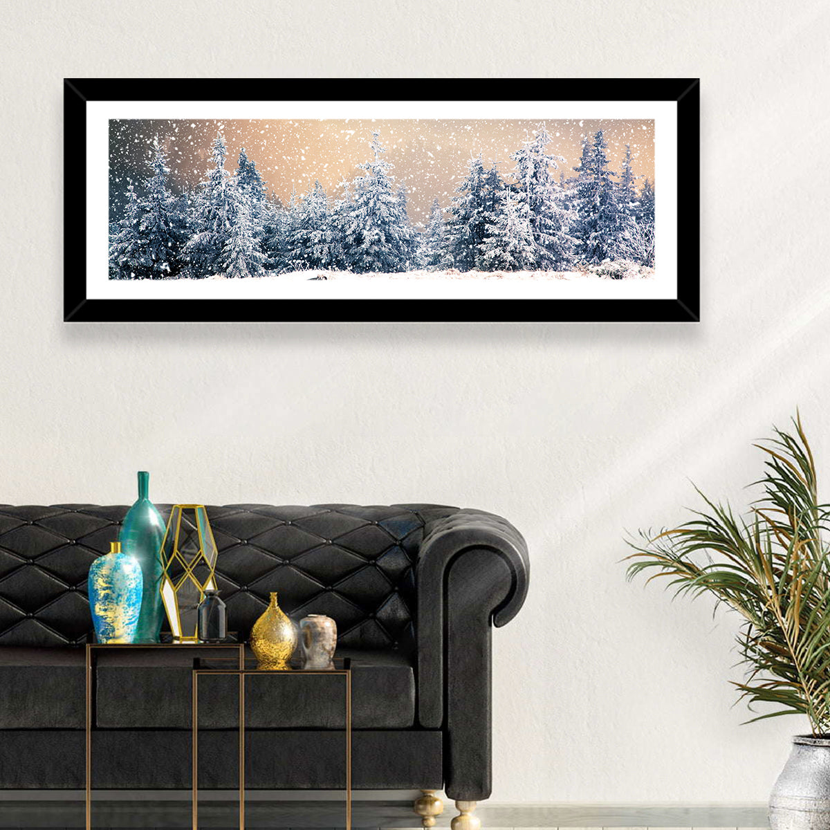 Winter Forest Wonderland Wall Art
