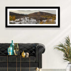 Lake Hodges Autumn Reflection Wall Art