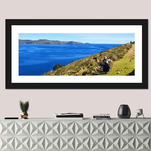 Moon Island and Lake Titicaca Wall Art