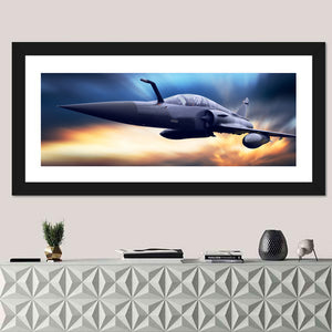 Fighter Jet in Air Wall Art