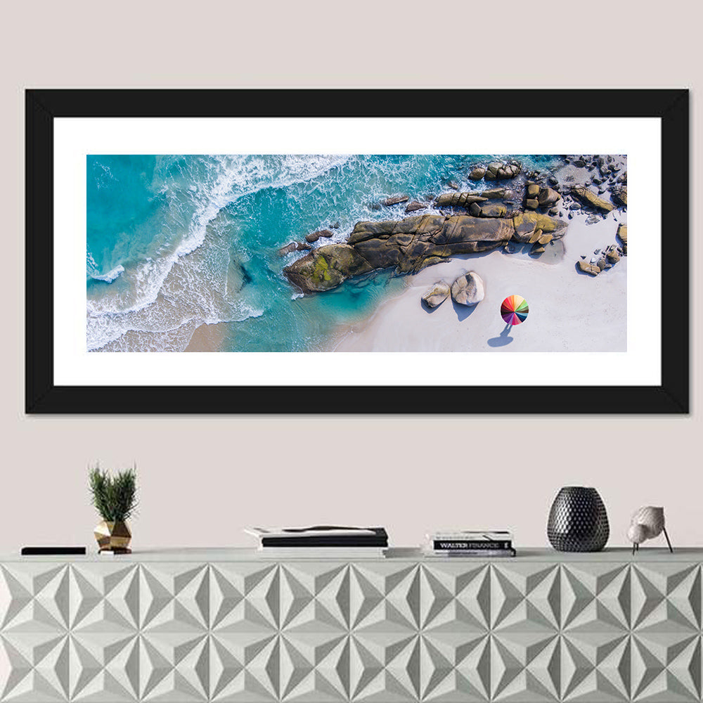 Beach Aerial View Wall Art