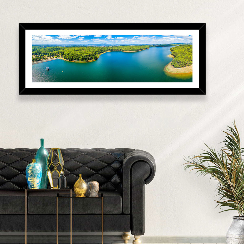Silvan Reservoir Shoreline Wall Art