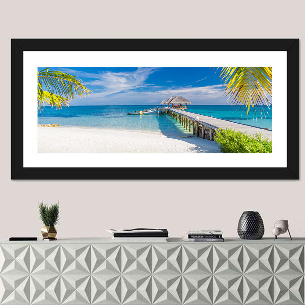 Maldives Overwater Pier Wall Art
