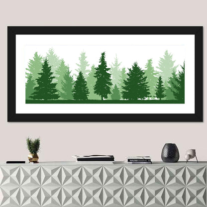 Coniferous Forest Wall Art