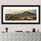 Afghan Mountain Village Wall Art