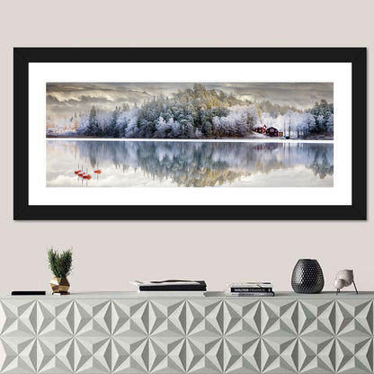 Winter Lake Wall Art