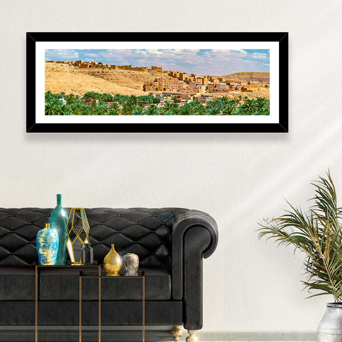 Ksar Bounoura Town Wall Art