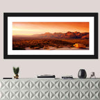 Red Rock Canyon Sunset Wall Art