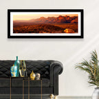 Red Rock Canyon Sunset Wall Art