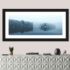 Burr Pond Winter Reflection Wall Art