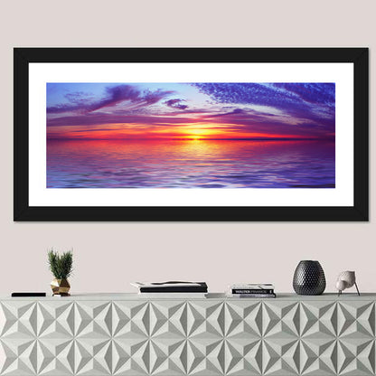 Bay Beach Sunset Wall Art