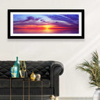 Bay Beach Sunset Wall Art
