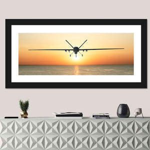 Military Drone Flight Wall Art