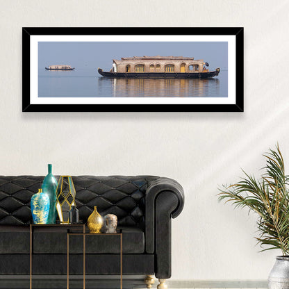 Vembanad Lake Houseboat Wall Art