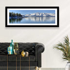 Elk Point Lake Tahoe Reflection Wall Art