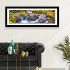 Mossy Autumn Stream Wall Art