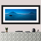 Boat on Lake Atitlán Wall Art