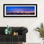 Tehran Nightscape Wall Art