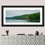 Otsego Lake View with Stone Tower Wall Art