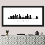 Brisbane City Skyline Wall Art