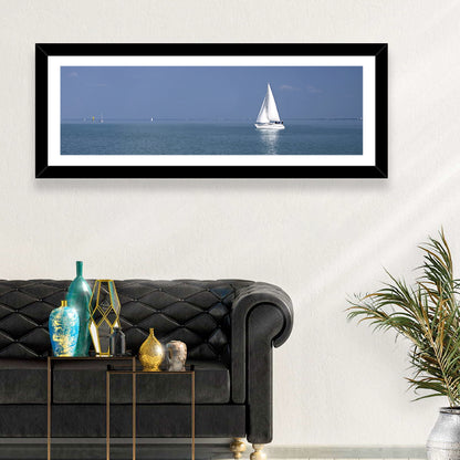 Lake Balaton Sailboat Wall Art
