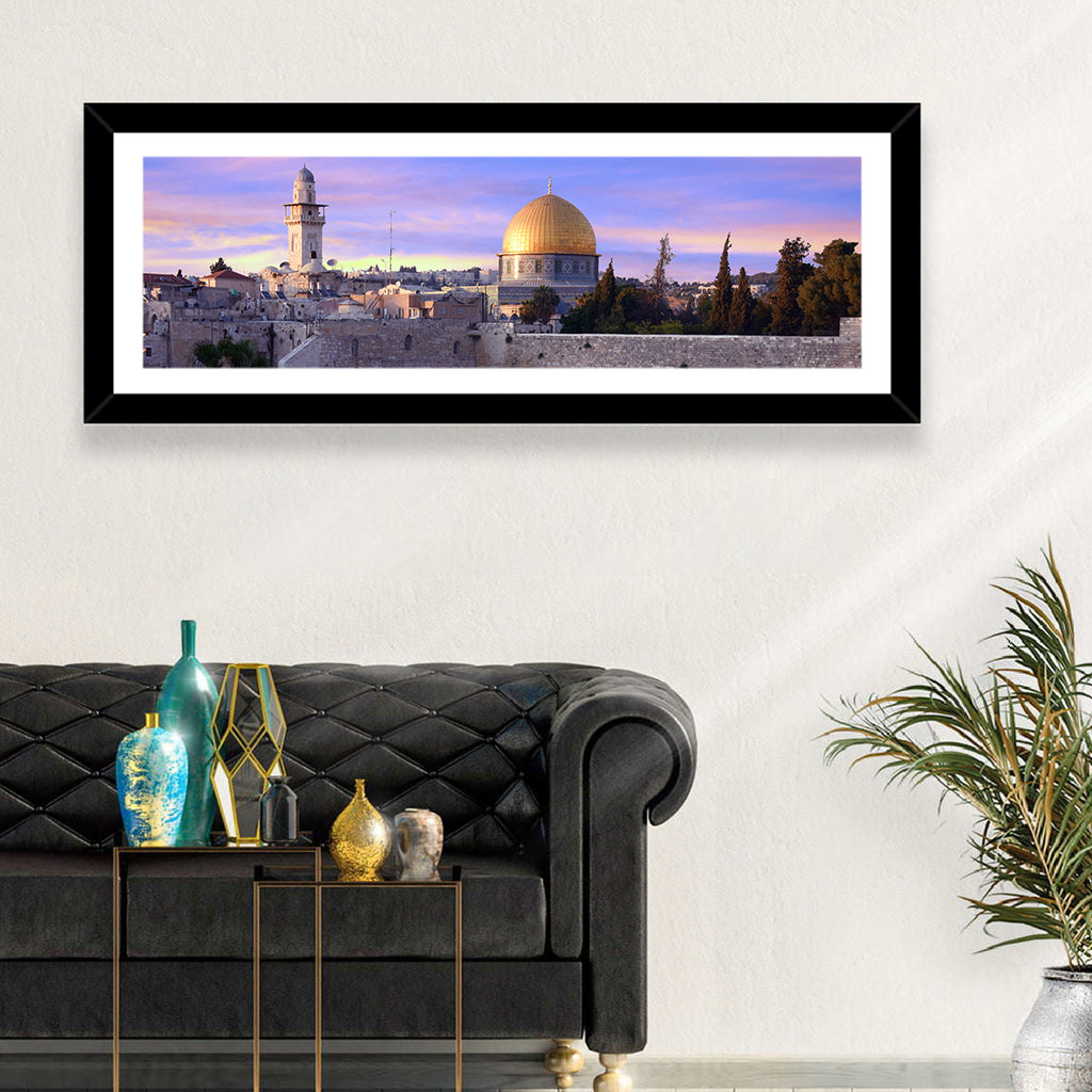 Al Aqsa at Golden Hour Wall Art