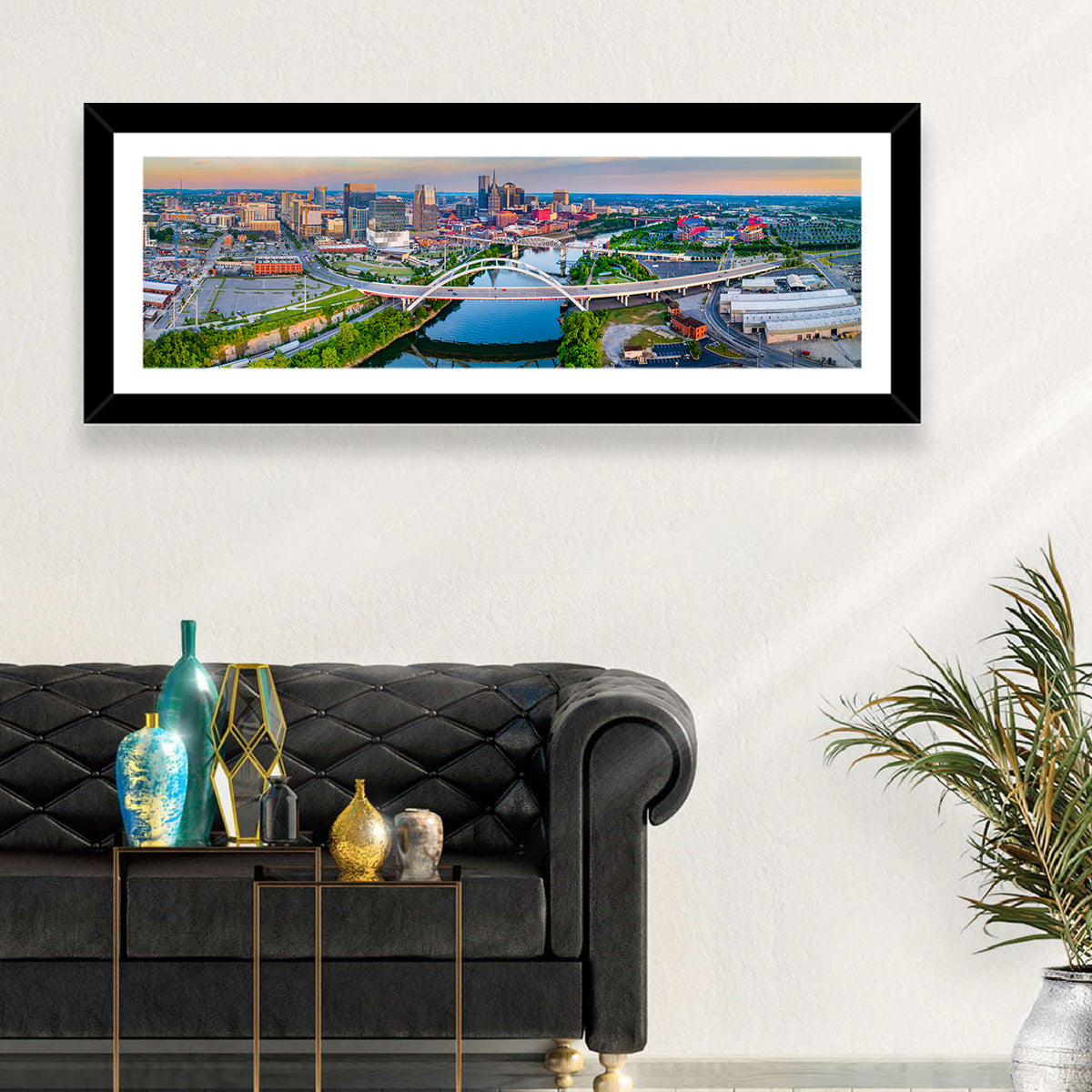 Nashville Cityscape Wall Art