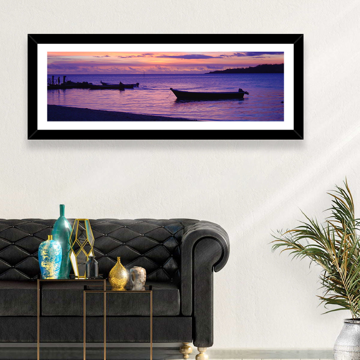 Malolo Island Sunset Wall Art