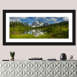 Mt Shuksan from Picture Lake Wall Art
