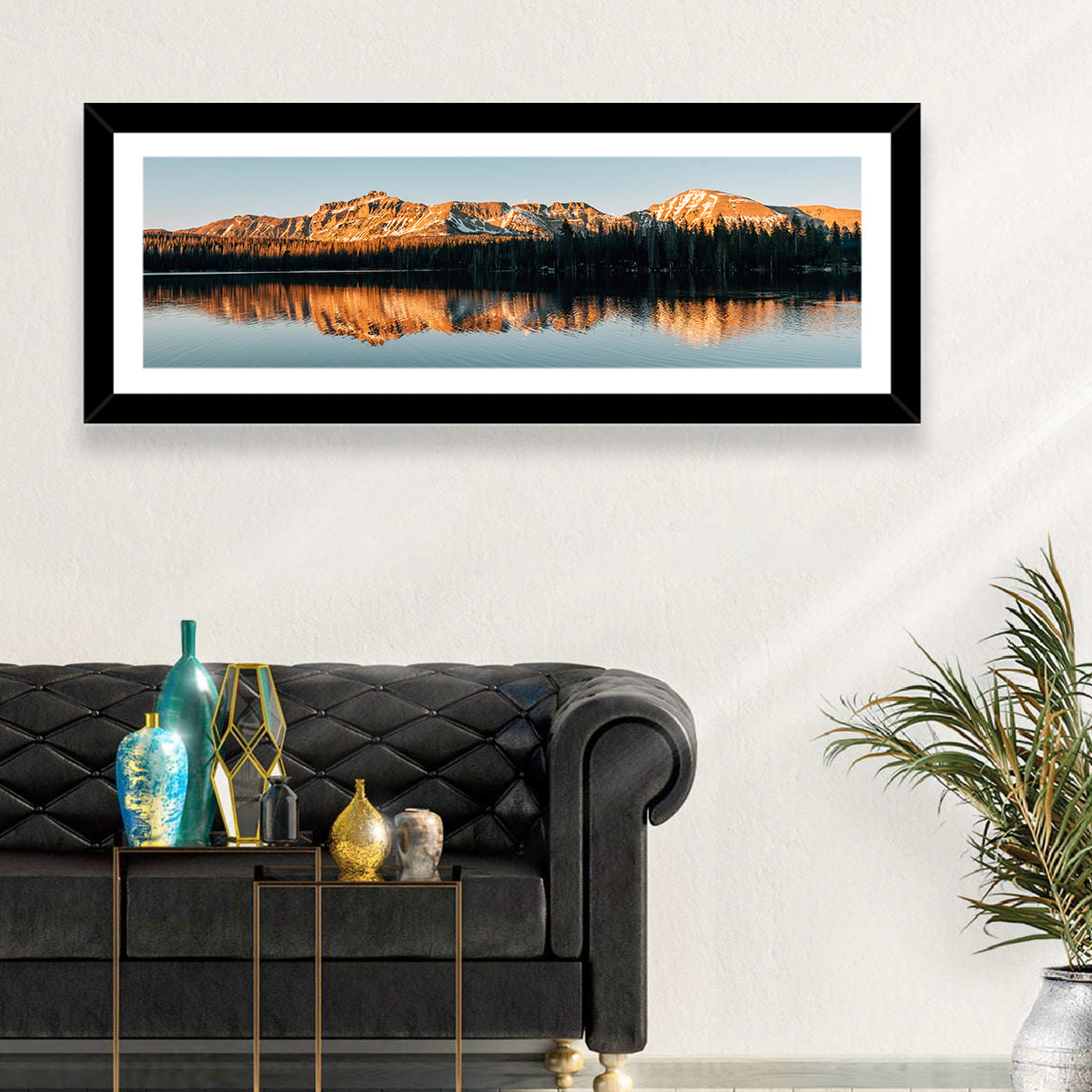 Mirror Lake Reflection, Uinta Mountains Wall Art