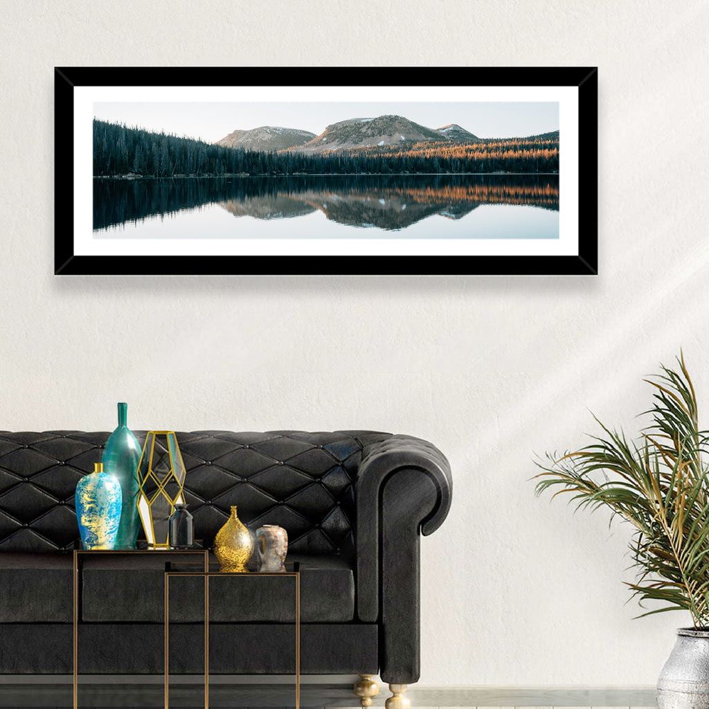 Mirror Lake Utah Reflection Wall Art