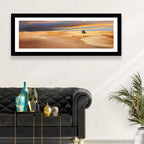 Sahara Camel Rider at Sunset Wall Art