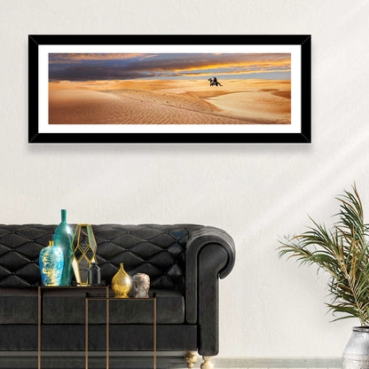 Sahara Desert Rider Wall Art