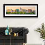 Madison Skyline at Lake Monona Wall Art