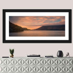 Kleifarvatn Lake at Sunset Wall Art