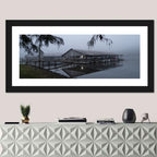 Ozark Beach Resort Boathouse Wall Art