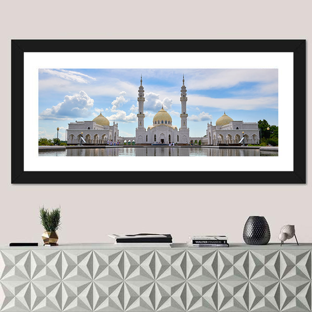 Bolgar White Mosque Reflection Wall Art