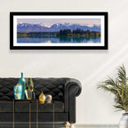 Ruataniwha Lake Reflection Wall Art